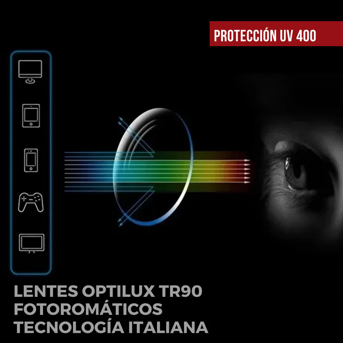 Lentes Fotocromaticos TR90 Bifocales con Tecnologia Alemana