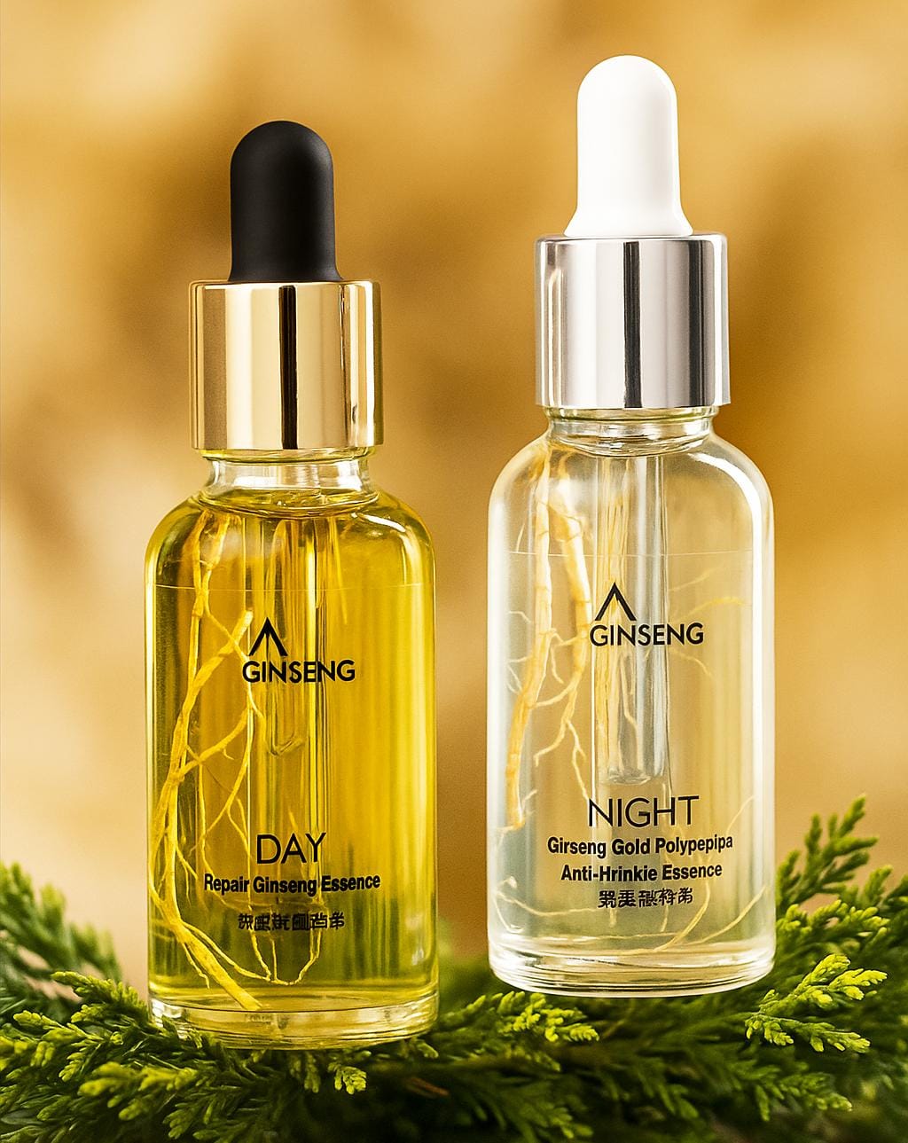 Ginseng Sérum Rejuvenecedor Pack Día y Noche