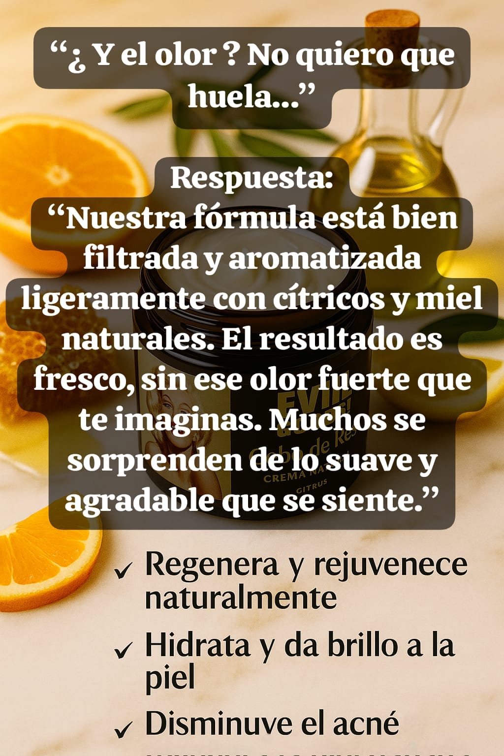 EVIL GOODS® – Crema Facial Corporal 100% Natural 5 Ingredientes Sebo de Res