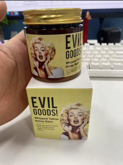 EVIL GOODS® – Crema Facial Corporal 100% Natural 5 Ingredientes Sebo de Res